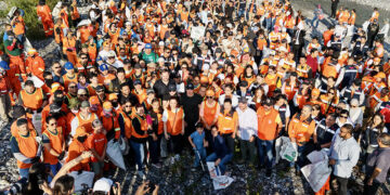 VA NL POR RÉCORD GUINNESS EN EL RÍO SANTA CATARINA; CONVOCA DANIEL ACOSTA A MEGA VOLUNTARIADO PARA ROMPER MARCA DEL MAYOR NÚMERO DE PERSONAS LIMPIANDO UN CAUCE EN EL MUNDO