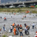 ROMPE NUEVO LEÓN RÉCORD GUINNESS CON LIMPIEZA EN RÍO SANTA CATARINA; PARTICIPAN MÁS DE 4 MIL PERSONAS