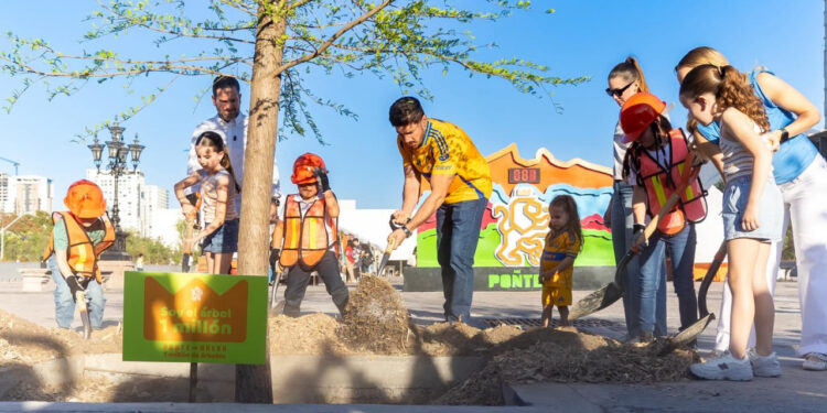 PLANTA NUEVO LEÓN UN MILLÓN DE ÁRBOLES; ALCANZA ESTADO META HISTÓRICA CON SABINO EN LA EXPLANADA 1 PLANTA NUEVO LEÓN UN MILLÓN DE ÁRBOLES; ALCANZA ESTADO META HISTÓRICA CON SABINO EN LA EXPLANADA