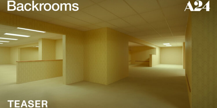 A24 APUESTA POR EL TERROR PSICOLÓGICO CON THE BACKROOMS Y UN LABERINTO SIN ESCAPE