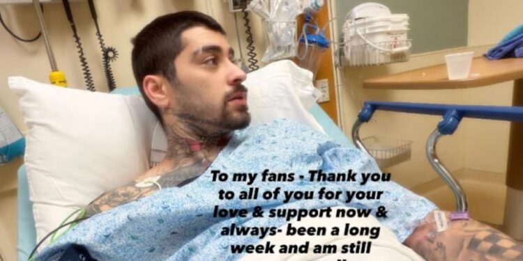 ALERTA EN EL POP: ZAYN MALIK HOSPITALIZADO DE EMERGENCIA DURANTE EL LANZAMIENTO DE “KONNAKOL”