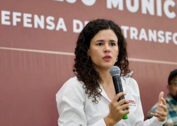 PERFILAN SALIDA DE LUISA MARÍA ALCALDE DE MORENA; RECONFIGURACIÓN INTERNA ALCANZARÍA A ANDY LÓPEZ BELTRÁN