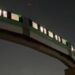 INICIAN PRUEBAS DEL NUEVO METRO; CIRCULA MONORRIEL POR LA NOCHE.