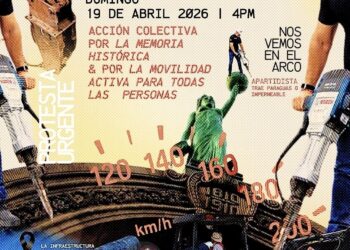 CONVOCAN COLECTIVOS A PROTESTA POR DEMOLICIÓN DE PASOS PEATONALES EN ARCO DE LA INDEPENDENCIA; ADVIERTEN QUE 212 PERSONAS MURIERON EN ACCIDENTES VIALES EN 2024, LA MITAD ERAN PEATONES