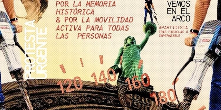 CONVOCAN COLECTIVOS A PROTESTA POR DEMOLICIÓN DE PASOS PEATONALES EN ARCO DE LA INDEPENDENCIA; ADVIERTEN QUE 212 PERSONAS MURIERON EN ACCIDENTES VIALES EN 2024, LA MITAD ERAN PEATONES