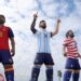 MONUMENTAL CAMPAÑA EN CALIFORNIA: INFLABLES GIGANTES DE MESSI, LAMINE YAMAL Y PULISIC SE APODERAN DEL MUELLE DE SANTA MÓNICA