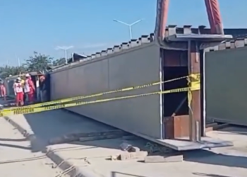 MUERE TRABAJADOR EN OBRA DE LÍNEA 6 DEL METRO; INVESTIGAN DESLIZAMIENTO DE VIGA