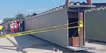 MUERE TRABAJADOR EN OBRA DE LÍNEA 6 DEL METRO; INVESTIGAN DESLIZAMIENTO DE VIGA