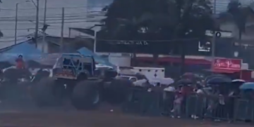 MONSTER TRUCK EMBISTE A PÚBLICO EN COLOMBIA; DEJA AL MENOS 3 MUERTOS Y DECENAS DE HERIDOS