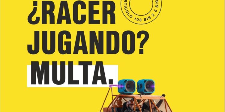 BUSCA SANTIAGO FRENAR RACERS; ENDURECEN MULTAS