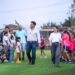 INAUGURA RAÚL CANTÚ NUEVA CANCHA SINTÉTICA EN SALINAS VICTORIA; APUESTA RAÚL CANTÚ AL DEPORTE