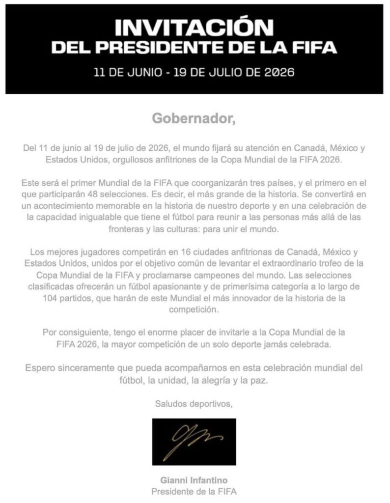 INVITA INFANTINO A SAMUEL A SER PARTE DE LA COPA DEL MUNDO 2 Invita Infantino A Samuel A Ser Parte De La Copa Del Mundo