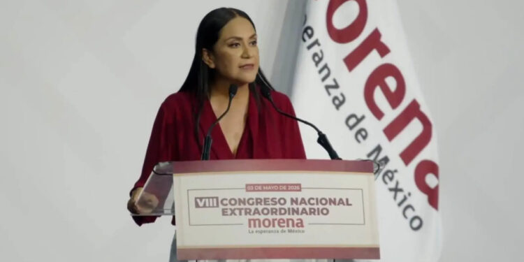 TOMA PROTESTA ARIADNA MONTIEL COMO NUEVA DIRIGENTE NACIONAL DE MORENA; SUSTITUYE A LUISA MARÍA ALCALDE EN MEDIO DE LA CRISIS DE LA 4T POR PRESUNTOS NEXOS DE RUBÉN ROCHA CON EL CÁRTEL DE SINALOA