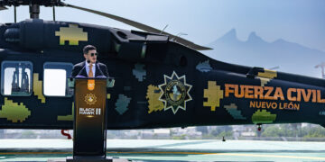 PRESENTA SAMUEL SEGUNDO BLACK HAWK; FORTALECE NUEVO LEÓN BLINDAJE AÉREO Y FLOTA LLEGA A 11 HELICÓPTEROS