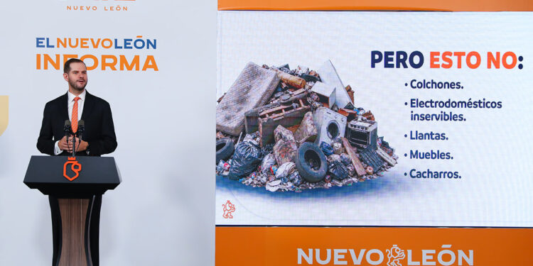 PRESENTA NL RUTA DE LA DESCACHARRIZACIÓN; ANUNCIA DANIEL ACOSTA PROGRAMA PARA RECOGER GRATUITAMENTE LO QUE LA BASURA NO SE LLEVA