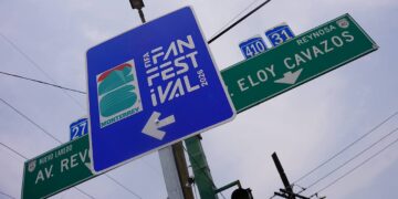 INSTALA FIDEFIFA SEÑALÉTICA MUNDIALISTA; BUSCAN GUIAR A VISITANTES