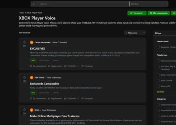 XBOX ESCUCHARÁ A LOS JUGADORES CON PLAYER VOICE, SU NUEVO ESPACIO DE RETROALIMENTACIÓN