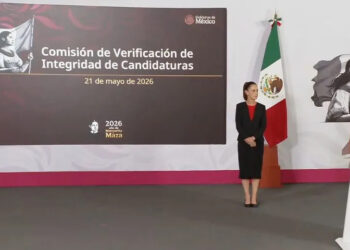 PROPONE SHEINBAUM COMISIÓN PARA DETECTAR NARCOCANDIDATOS; TRAS ESCÁNDALO DE ROCHA, PLANTEA ÓRGANO PARA VERIFICAR INTEGRIDAD DE ASPIRANTES