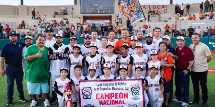 CADEREYTA ES CAMPEÓN DEL TORNEO NACIONAL DE BÉISBOL INFANTIL EN SALINAS VICTORIA; ENCABEZAN RAÚL CANTÚ Y ‘EL CUATE’ PREMIACIÓN