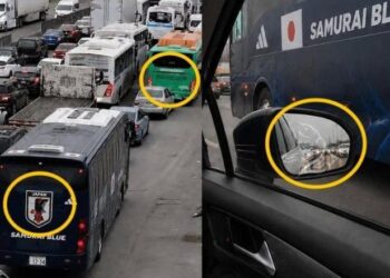 IMÁGENES DE AUTOBÚS DE JAPÓN ATRAPADO EN SUPUESTO CAOS VIAL FUERON HECHAS CON IA; EXHIBE VERIFICADO MX INFORMACIÓN FALSA