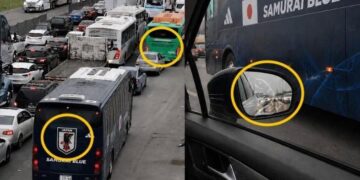IMÁGENES DE AUTOBÚS DE JAPÓN ATRAPADO EN SUPUESTO CAOS VIAL FUERON HECHAS CON IA; EXHIBE VERIFICADO MX INFORMACIÓN FALSA 2 IMÁGENES DE AUTOBÚS DE JAPÓN ATRAPADO EN SUPUESTO CAOS VIAL FUERON HECHAS CON IA; EXHIBE VERIFICADO MX INFORMACIÓN FALSA