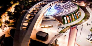 INAUGURAN SAMUEL Y MARIANA PRIMERA ETAPA DE PARQUE DEL AGUA; ESPACIO PÚBLICO RECICLARÁ AGUA Y TENDRÁ 8 LAGOS, JUEGOS, ÁREA PARA PERROS Y SKATE PARK.