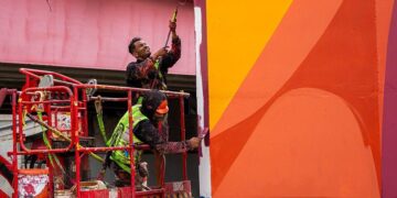 ENTREGAN ‘TRAZOS MUNDIALISTAS’; PINTAN 79 MURALES MONUMENTALES EN 24 MUNICIPIOS DE NL