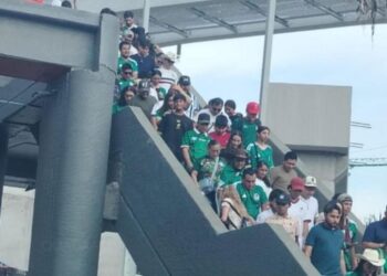 ROMPE ESTACIÓN Y GRIEGA DEL METRO RÉCORD DE AFLUENCIA POR PARTIDO MÉXICO VS. COREA DEL SUR; LLEGAN 33 MIL AL FAN FEST POR SISTEMA DE TRANSPORTE