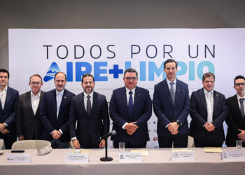 BAJA CONTAMINACIÓN A UN AÑO DE LA ALIANZA ‘TODOS POR UN AIRE + LIMPIO’; PRESENTA RAÚL LOZANO RESULTADOS ENTRE LOS QUE DESTACAN LA REDUCCIÓN DE PARTÍCULAS PM 2.5 Y PM 10 Y LA MODERNIZACIÓN DEL MONITOREO