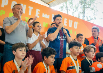 SUPERAN META DE 500 CANCHAS; ENTREGA SAMUEL ESPACIO DEPORTIVO 550 RUMBO AL MUNDIAL… Y VAN POR MÁS