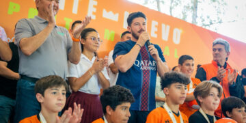 SUPERAN META DE 500 CANCHAS; ENTREGA SAMUEL ESPACIO DEPORTIVO 550 RUMBO AL MUNDIAL… Y VAN POR MÁS