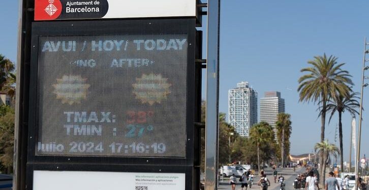 ALERTA CLIMÁTICA EN CATALUÑA: BARCELONA ROMPE SU RÉCORD HISTÓRICO DE TEMPERATURA EN MEDIO DE UNA OLA DE CALOR EXTREMA EN EL MEDITERRÁNEO