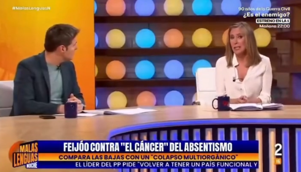 ESTALLA PERIODISTA AL AIRE CONTRA CONDUCTOR DE RTVE Y ABANDONA PROGRAMA ENTRE LÁGRIMAS; "PREFIERO COMER MIER…" DICE ANTES DE SALIR 1 ESTALLA PERIODISTA AL AIRE CONTRA CONDUCTOR DE RTVE Y ABANDONA PROGRAMA ENTRE LÁGRIMAS; “PREFIERO COMER MIER…” DICE ANTES DE SALIR