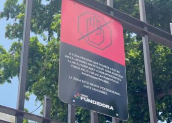 ADVIERTEN DETENCIONES POR BRINCAR BARDAS DE FUNDIDORA; BUSCAN EVITAR CAOS EN FAN FEST