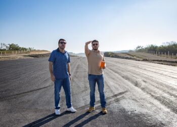 REGISTRA PRIMER TRAMO DE INTERSERRANA AVANCE DEL 90%; SUPERVISA SAMUEL TRABAJOS DURANTE GIRA POR EL SUR DEL ESTADO
