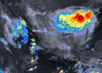 LLEGAN LLUVIAS DE ‘BERTHA’ A MONTERREY; PREVÉN TORMENTAS LA NOCHE DEL JUEVES Y EL VIERNES