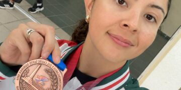 GANA REGIDORA DE MORENA BRONCE EN CENTROAMERICANOS; OBTIENE ANABEL MOLINA PRESEA EN TIRO CON ESCOPETA
