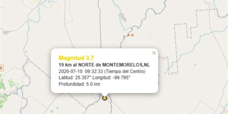 TIEMBLA EN LA REGIÓN CITRÍCOLA; SISMO DE 3.7 SE SIENTE EN MONTEMORELOS Y GENERAL TERÁN 1 TIEMBLA EN LA REGIÓN CITRÍCOLA; SISMO DE 3.7 SE SIENTE EN MONTEMORELOS Y GENERAL TERÁN