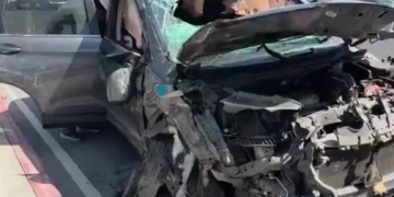 CAPTAN ACCIDENTE EN GARZA SADA; CHOQUE DEJA 3 ADULTOS MAYORES LESIONADOS