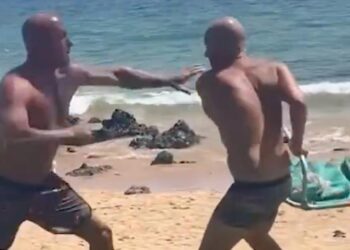 ‘DESCUENTAN’ A CANDIDATO DE EU TRAS DISCUSIÓN EN LA PLAYA; ACABA DETENIDO Y CON FIANZA DE UN MILLÓN DE DÓLARES