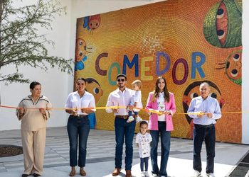 ENTREGAN SAMUEL Y MARIANA NUEVO COMEDOR Y COCINA EN CAPULLOS; DESTACA ALE MORALES DIGNIFICACIÓN DE ESPACIOS PARA MENORES