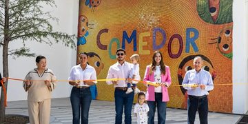 ENTREGAN SAMUEL Y MARIANA NUEVO COMEDOR Y COCINA EN CAPULLOS; DESTACA ALE MORALES DIGNIFICACIÓN DE ESPACIOS PARA MENORES