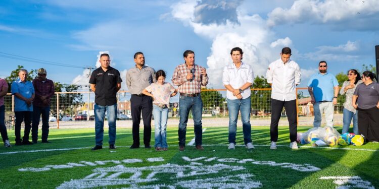 REHABILITA SALINAS VICTORIA CANCHA DE FÚTBOL 7 EN BOSQUES DE LOS NOGALES 1 REHABILITA SALINAS VICTORIA CANCHA DE FÚTBOL 7 EN BOSQUES DE LOS NOGALES