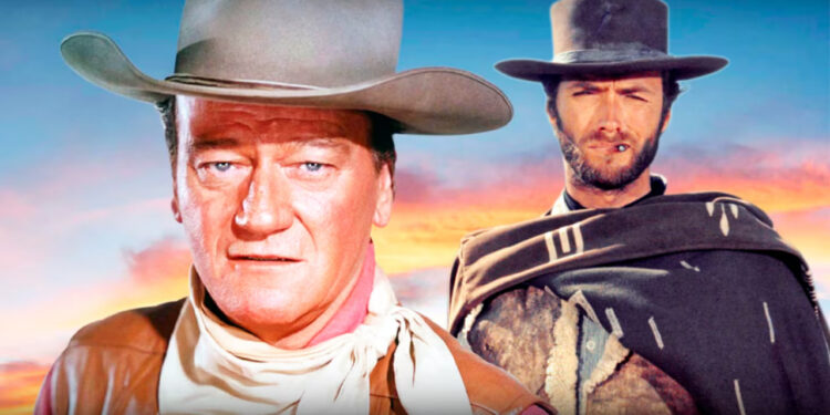 JOHN WAYNE Y CLINT EASTWOOD: DOS ÍCONOS DEL CINE QUE NUNCA PROTAGONIZARON JUNTOS 1 JOHN WAYNE Y CLINT EASTWOOD: DOS ÍCONOS DEL CINE QUE NUNCA PROTAGONIZARON JUNTOS