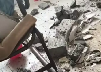 COLAPSA TECHO EN VIVIENDA DE SAN NICOLÁS