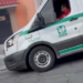MANEJA EBRIO AMBULANCIA DEL IMSS Y CHOCA AL MENOS SEIS AUTOS; SEPARAN A CHOFER