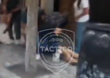 SALVAN POLICÍAS DE GUADALUPE A NIÑO QUE SE ATRAGANTABA