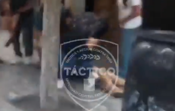SALVAN POLICÍAS DE GUADALUPE A NIÑO QUE SE ATRAGANTABA