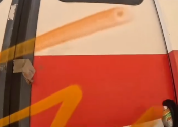 PRESUMEN VANDALISMO EN VAGONES DEL METRO