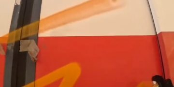 PRESUMEN VANDALISMO EN VAGONES DEL METRO